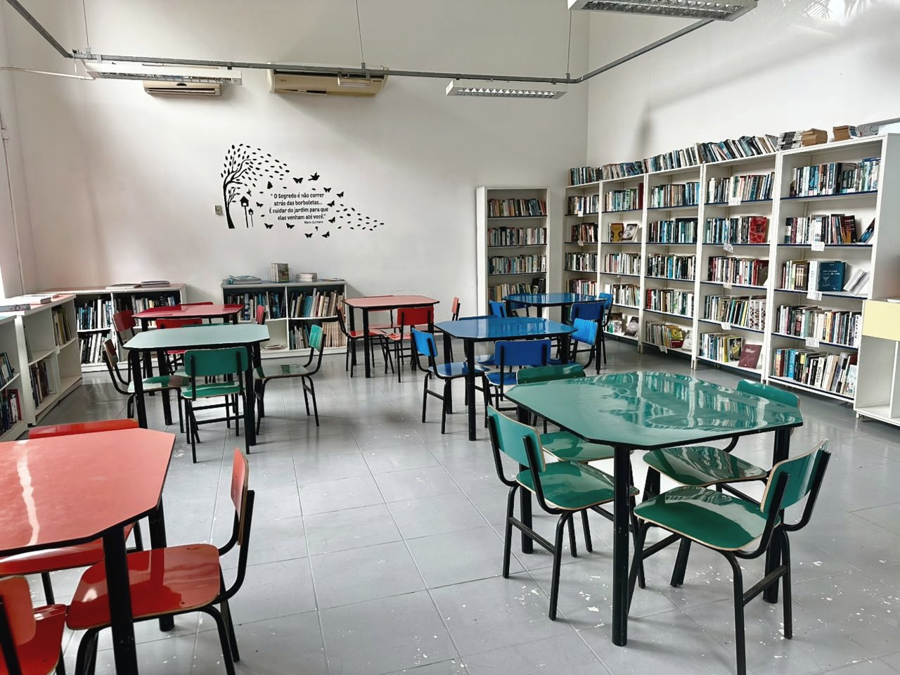 Biblioteca da escola